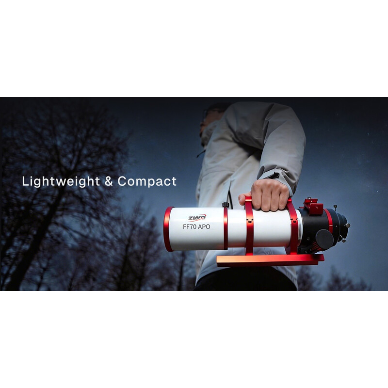 ZWO Apochromatic refractor AP 70/490 FF70