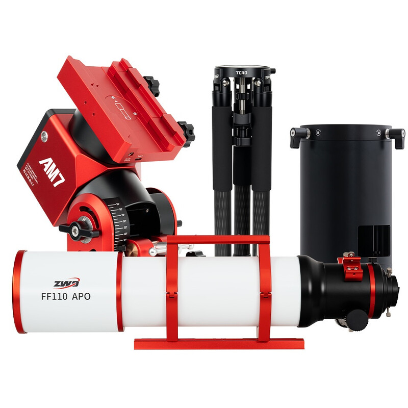 ZWO Apochromatic refractor AP 110/766 FF110 AM7+PE200+TC40