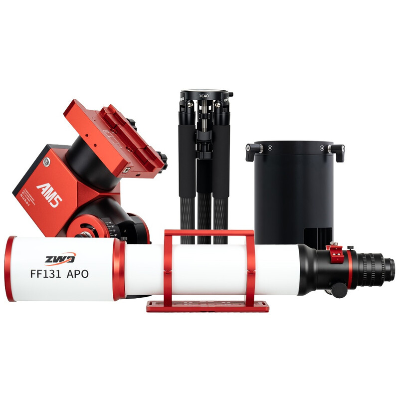 ZWO Apochromatic refractor AP 131/983 FF131 AM5N+PE200+TC40
