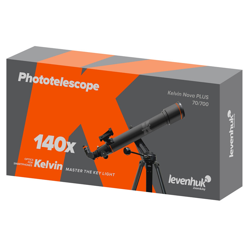 Levenhuk Telescope AC 70/700 Kelvin Nova PLUS