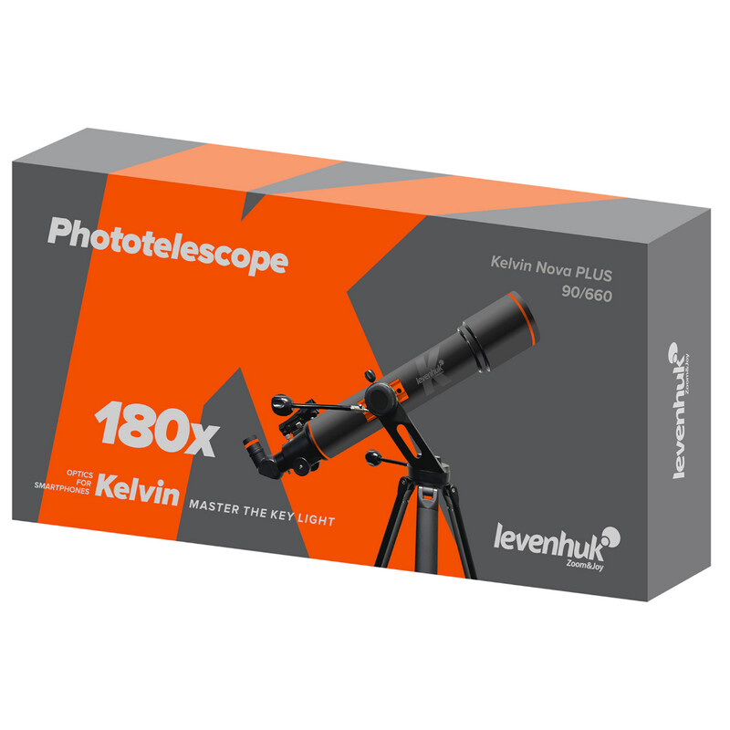 Levenhuk Telescope AC 90/660 Kelvin Nova PLUS