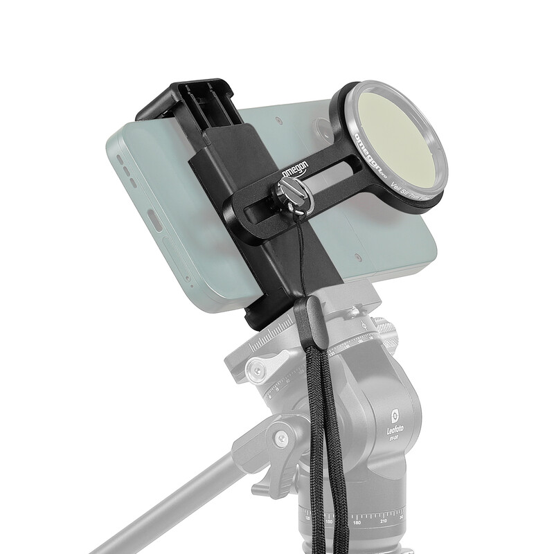 Omegon Solar Filters Deluxe Smartphone filter holder with clamp