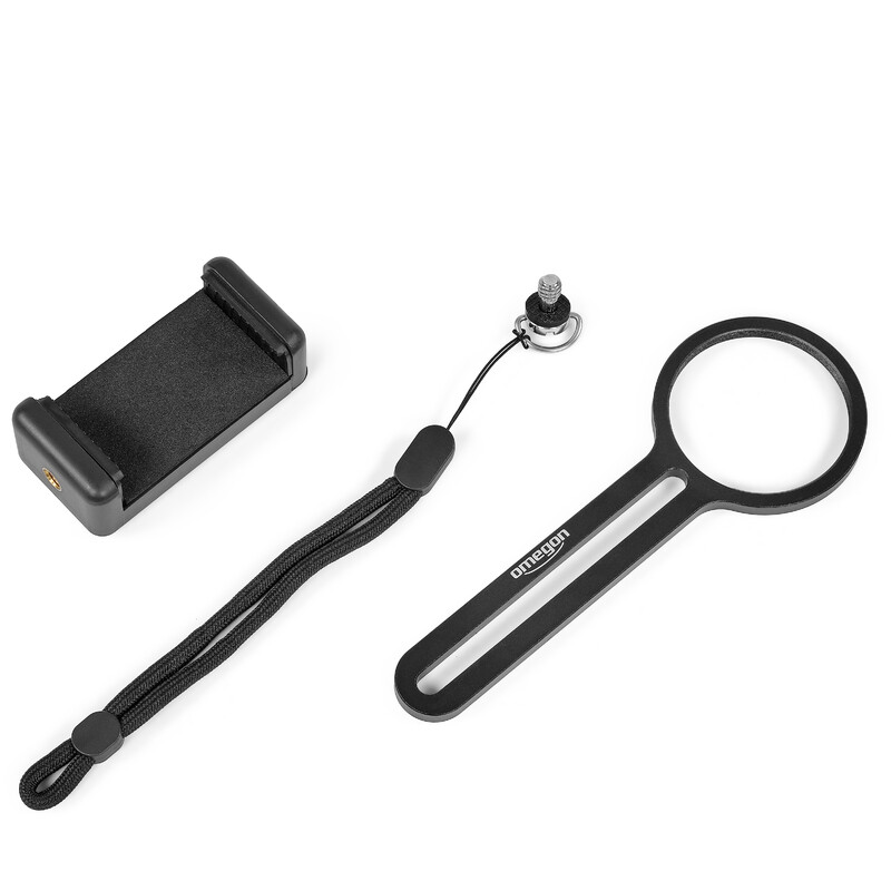 Omegon Solar Filters Deluxe Smartphone filter holder with clamp