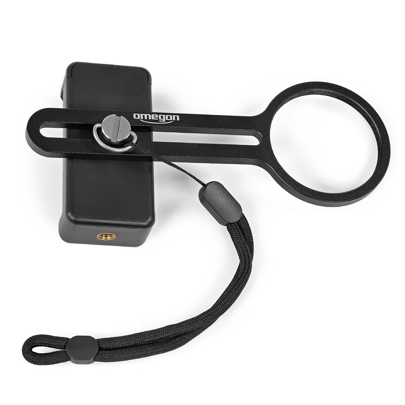 Omegon Solar Filters Deluxe Smartphone filter holder with clamp