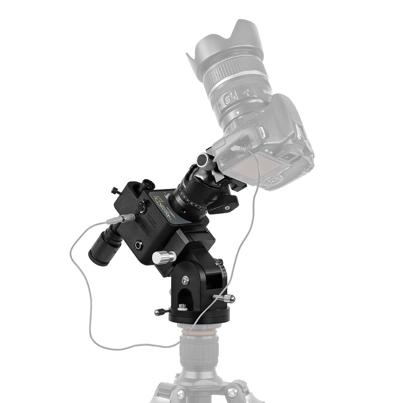 Omegon Mount Segugio Tracker Set with ballhead, deluxe polar wedge and pole finder