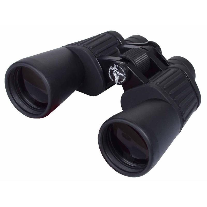 Seeadler Optik Fernglas BaK4 10x50 ZWFC, schwarz