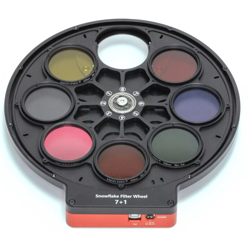 Wanderer Astro Filter wheel Snowflake 7+1 2"