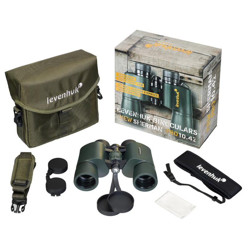 Levenhuk Binoculars Sherman PRO 10x42