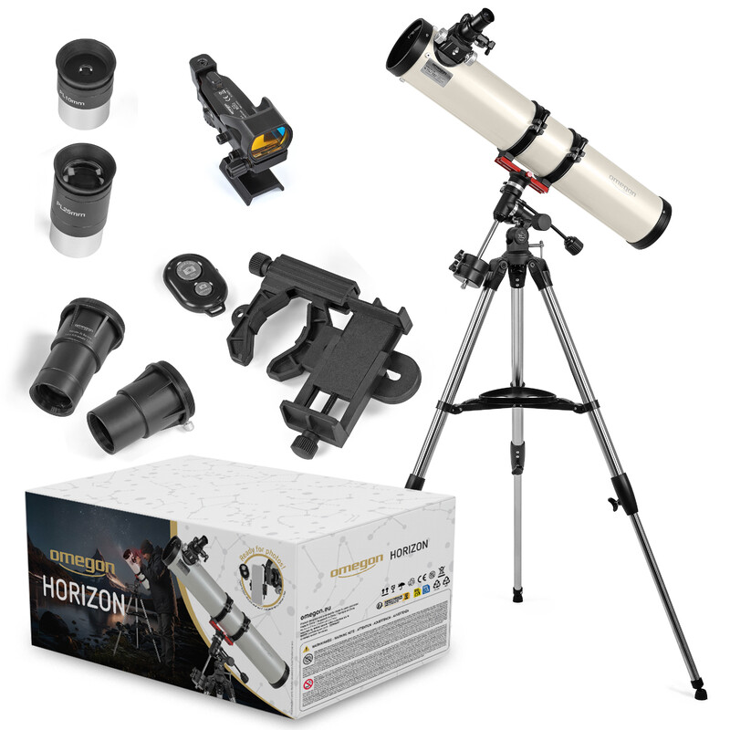 Omegon Telescope Teleskop Horizon N 114/900 EQ Neo